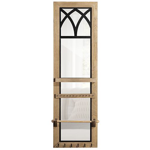 Firstime Co Amelie Arch Over The Door Mirror Jewelry Armoire