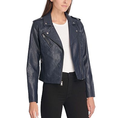 Women's Levi's® Faux-Leather Motorcycle Jacket