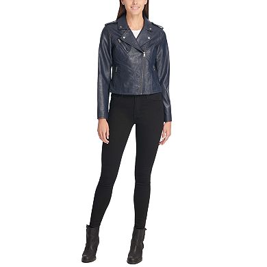 Women's Levi's® Faux-Leather Motorcycle Jacket