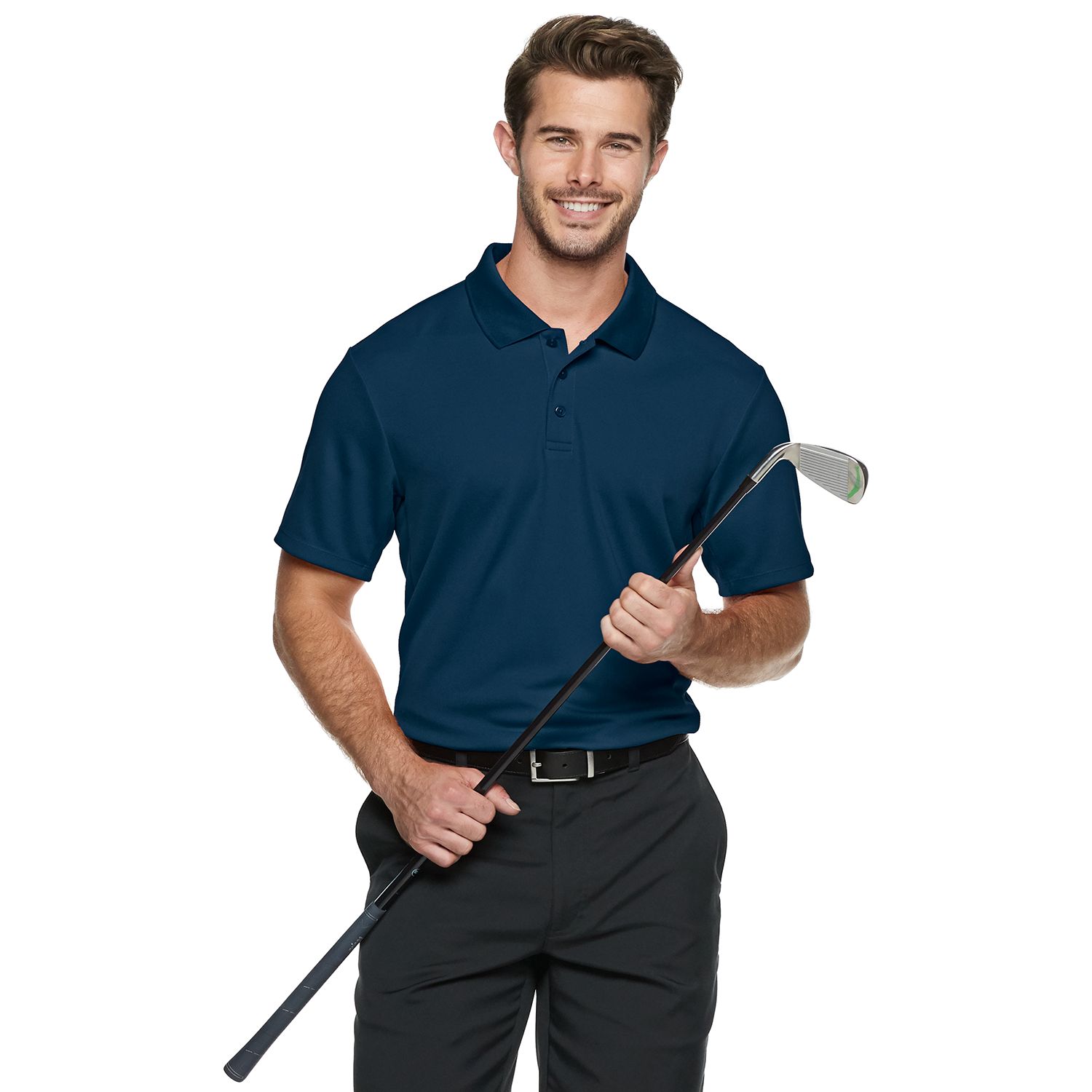 slim golf polo