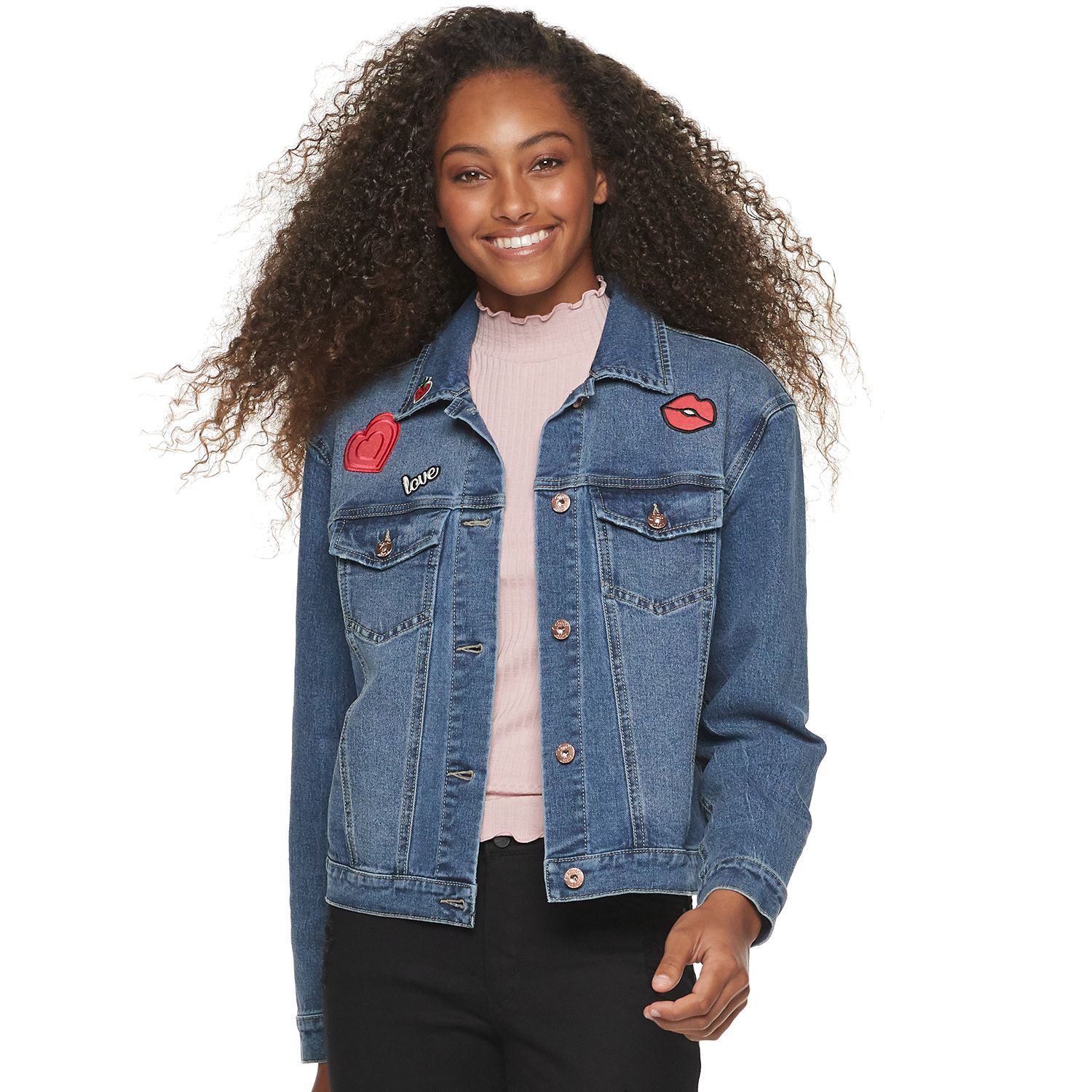 juniors denim jacket