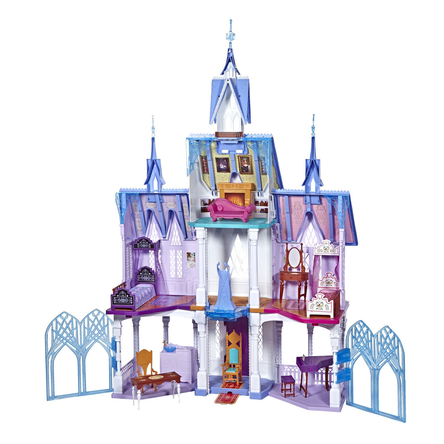 disney frozen castle & ice palace playset