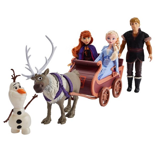 zanger journalist isolatie Disney's Frozen 2 Sledding Adventures Doll Pack