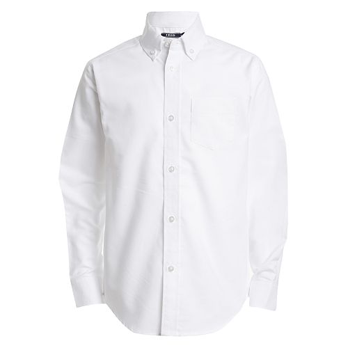Boys 8-20 IZOD Button-Front Oxford Shirt