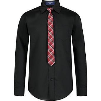 Boys 8-20 IZOD Shirt & Tie Set