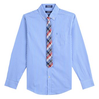 Boys 8-20 IZOD Shirt & Tie Set