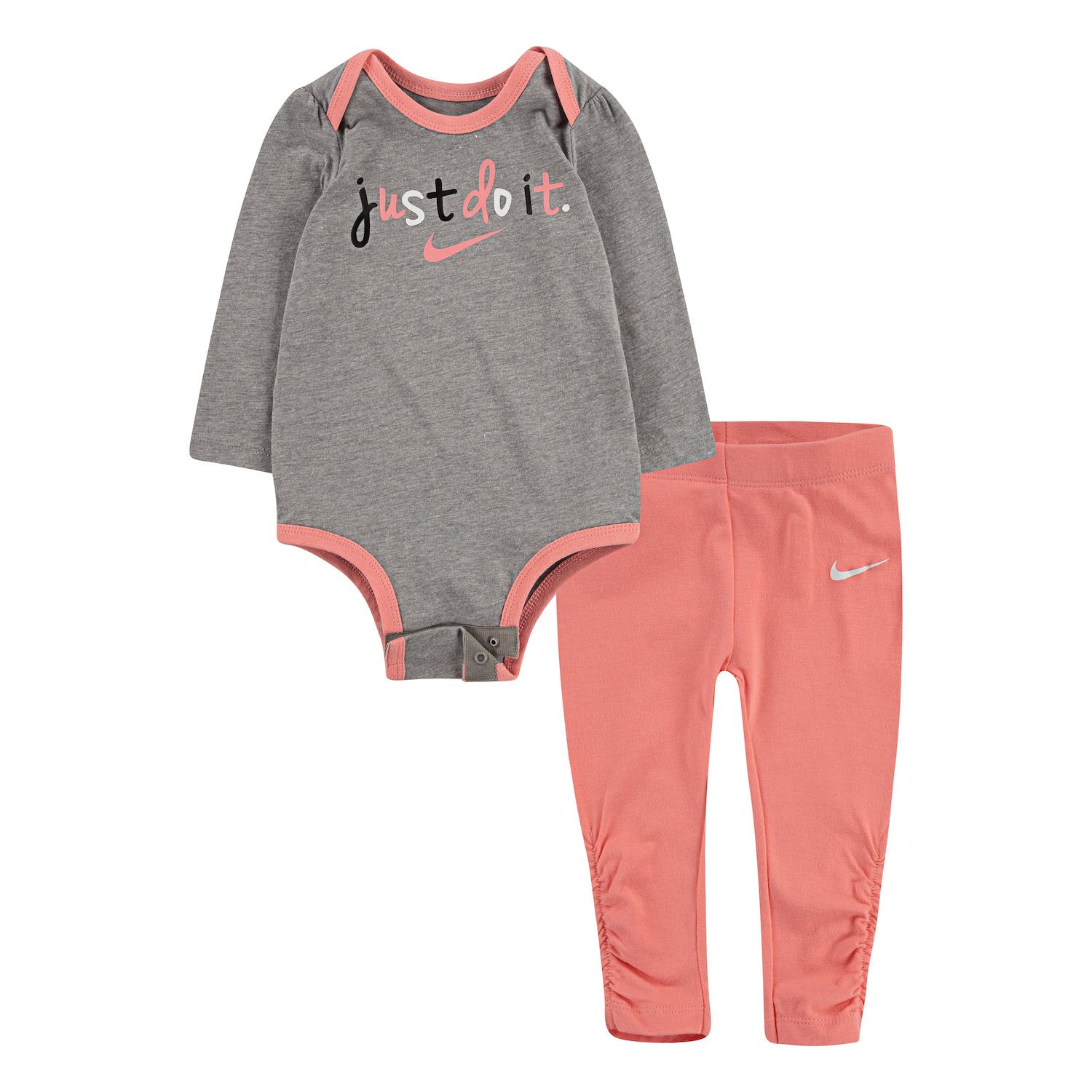 baby pink nike sweatpants