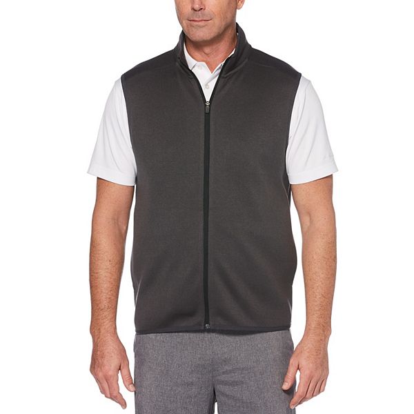 Men's Grand Slam Midweight Sweater Knit Fleece Golf Vest
