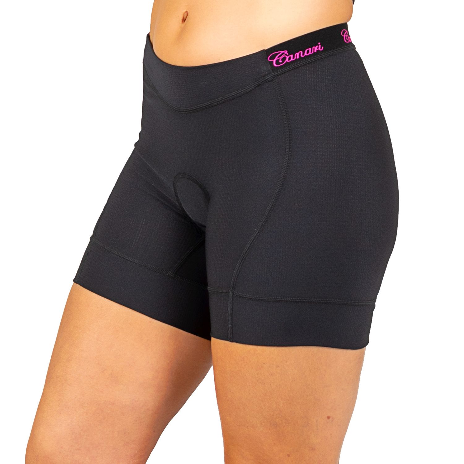 canari women's gel liner cycling shorts