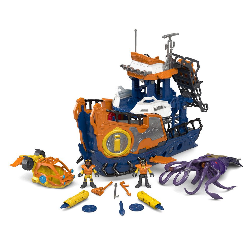 Fisher Price Deep Sea Mission Command Boat