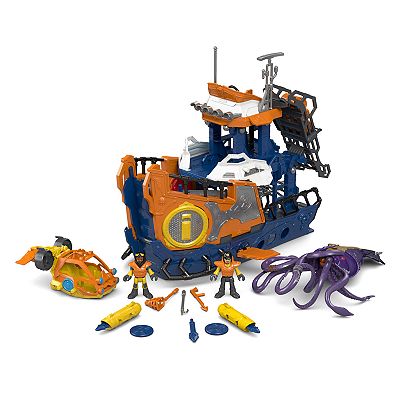 Fisher Price Deep Sea Mission Command Boat