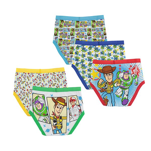 3 en Pack Elegir tamaños para Edad from 2 años hasta 8 años Disney Boys Pixar Toy Story Character algodón Slip Pantalones Ropa Interior