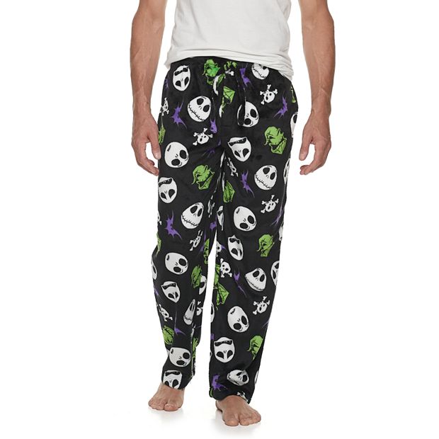 Men s The Nightmare Before Christmas Jack Skellington Fleece Sleep Pants