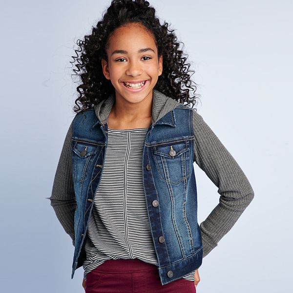 Kohls girls hot sale jean jacket