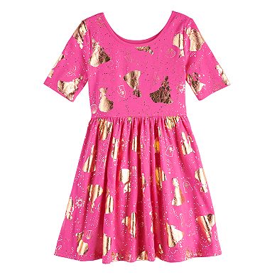 Disney's Beauty and the Beast Belle Girls 4-12 Skater Dress by Jumping Beans®