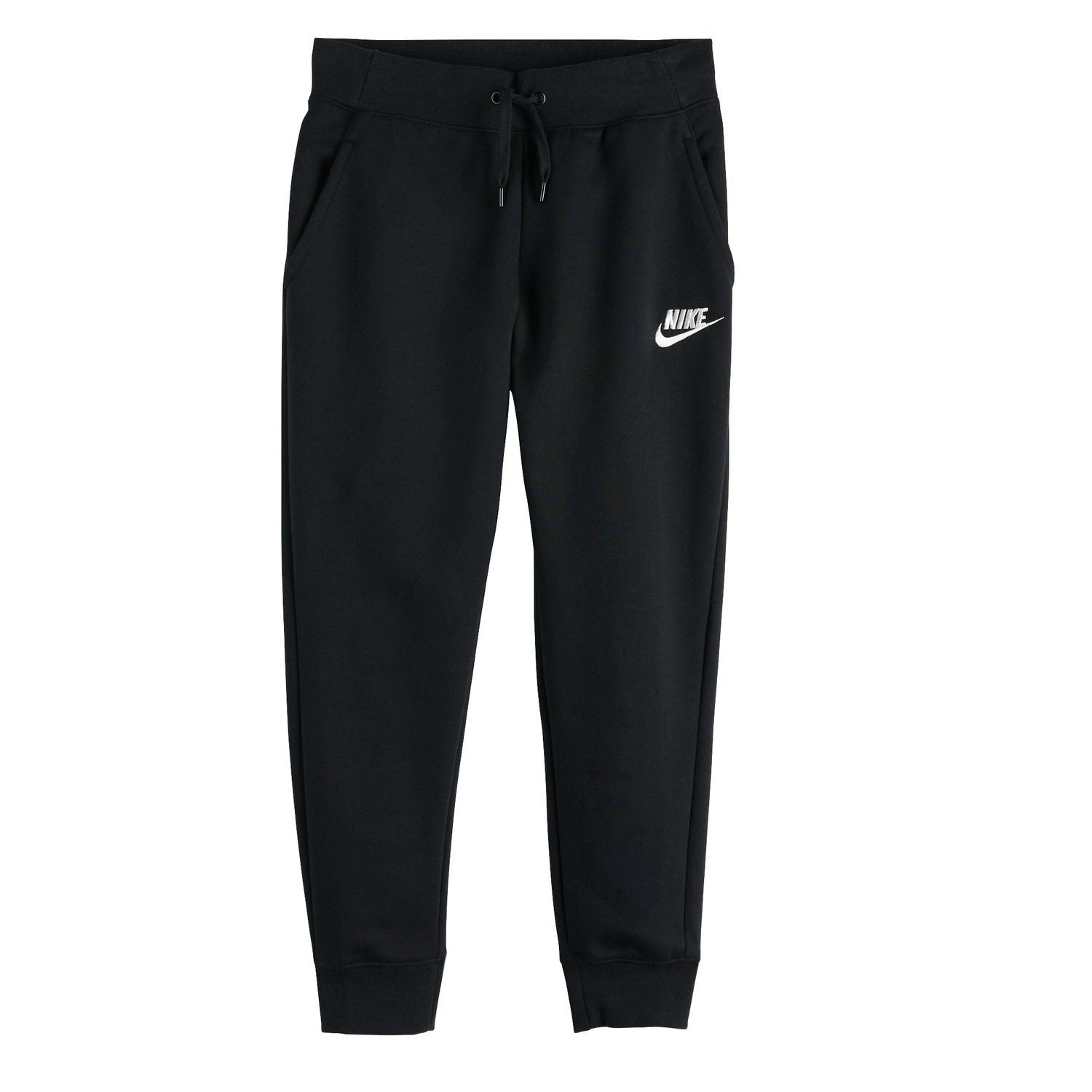 nike sweatpants short length 