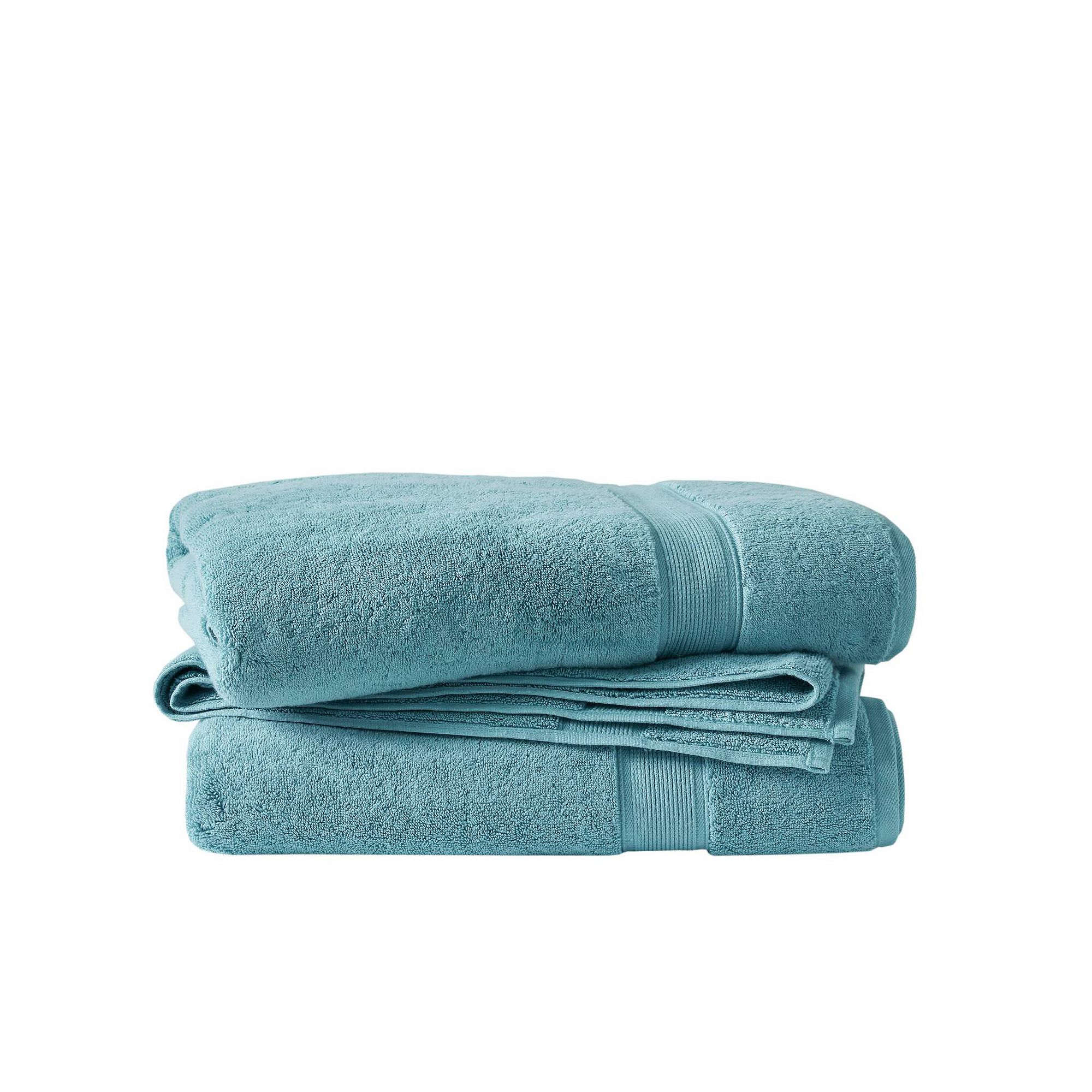Madison Park Signature 800GSM 2-Pack Ultra-Soft Cotton Absorbent Bath Sheet