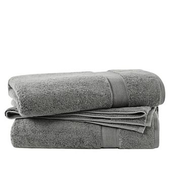 Madison Park Signature 800GSM 2-Pack Ultra-Soft Cotton Absorbent Bath Sheet Set