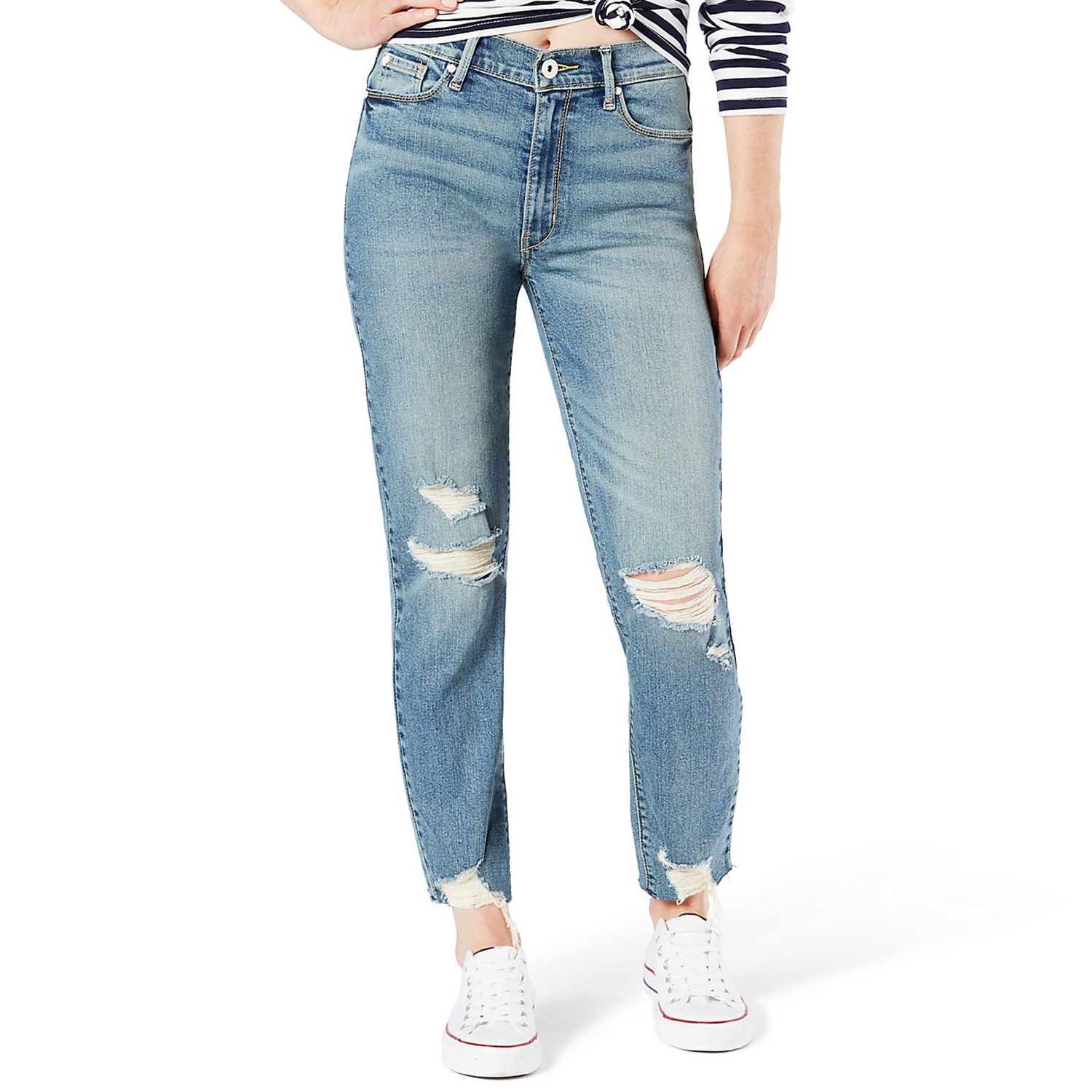 levi denizen high rise jeans