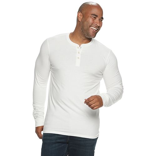 Big & Tall SONOMA Goods for Life™ Supersoft Regular-Fit Henley