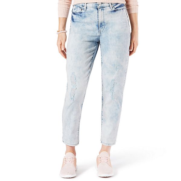 levi denizen mom jeans