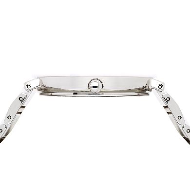 BERING Women's White Ceramic Link Watch - 11435-754