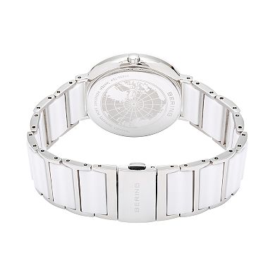 BERING Women's White Ceramic Link Watch - 11435-754