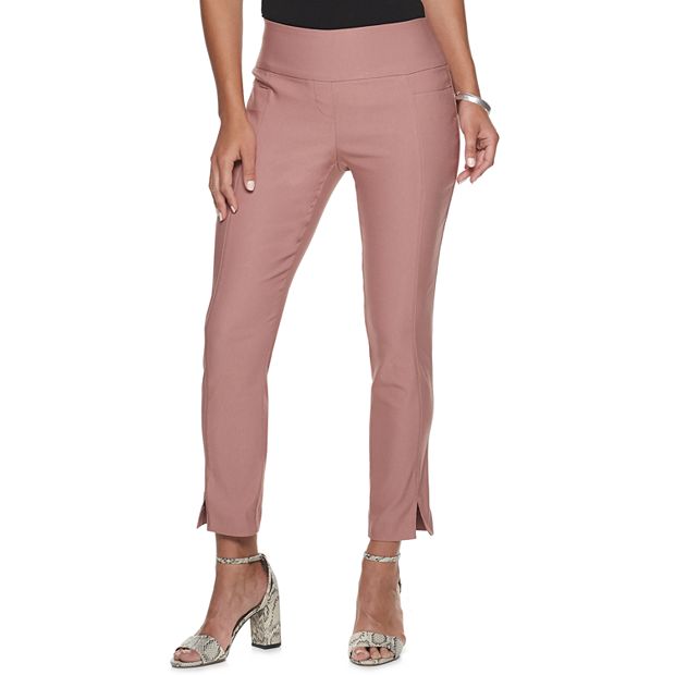 Women with Control Women's Tummy Control Ankle Pants with Pockets