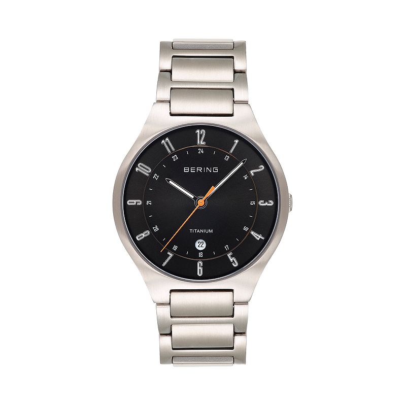 BERING Men's Titanium Watch - 11739-772, Size: Medium, Silvertone