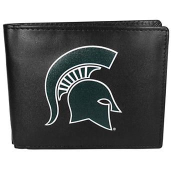 Men's Michigan State Spartans Leather Bi-Fold Wallet