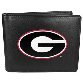 Men's Georgia Bulldogs Leather Bi-Fold Wallet