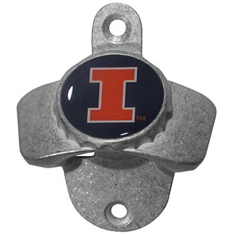 Illinois Fighting Illini Wall-Mounted Bottle Opener