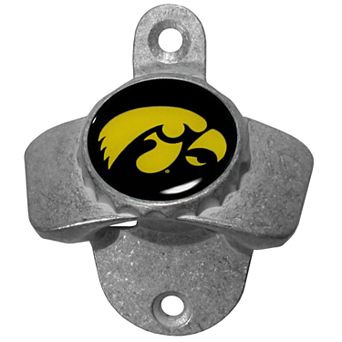 Iowa Hawkeyes Wall-Mounted Bottle Opener