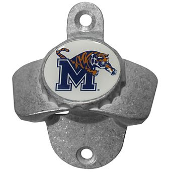 Memphis Tigers Wall-Mounted Bottle Opener