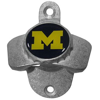 Michigan Wolverines Wall-Mounted Bottle Opener