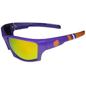 Adult Clemson Tigers Edge Wrap Sunglasses