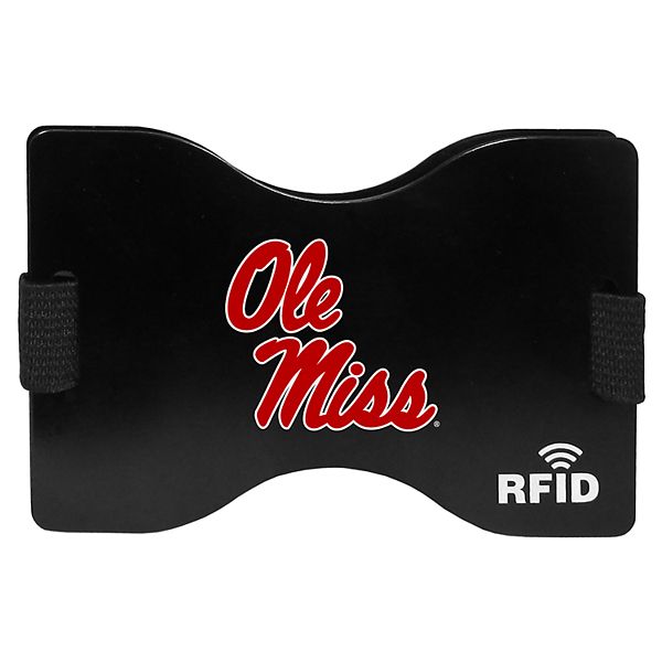 OLE MISS BILLFOLD WALLET - DARK NAVY main image 1