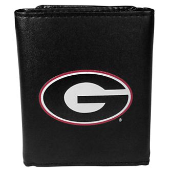 Men's Georgia Bulldogs Leather Tri-Fold Wallet