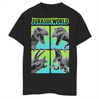 Boys' Jurassic World Face Off Graphic Tee