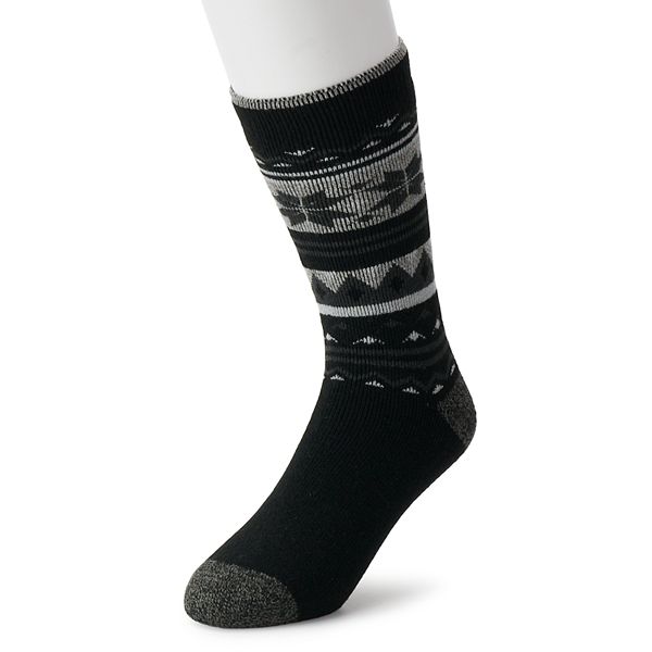 Men's Heat Holders LITE Thermal Fairisle Crew Socks