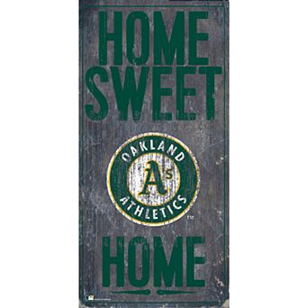 Oakland Athletics Home Sweet Home Sign