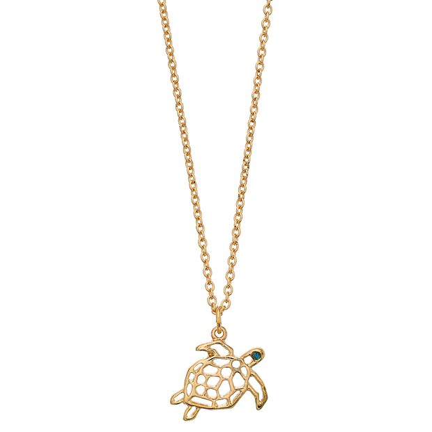 Kohls store turtle necklace