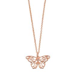 LC Lauren Conrad Pink Butterfly Bracelet