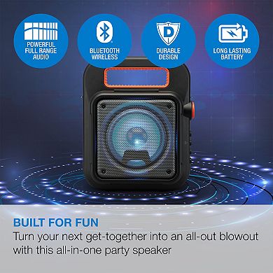 iLive Bluetooth Wireless Tailgate Party Speaker