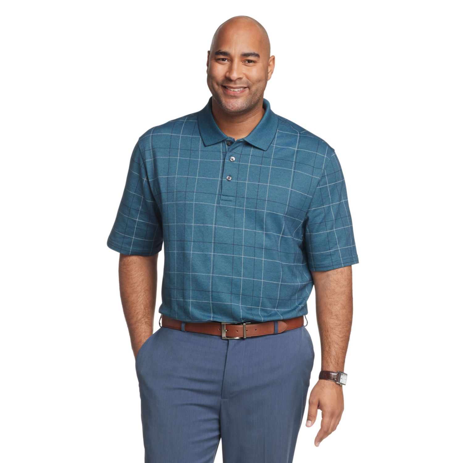 van heusen windowpane polo shirts