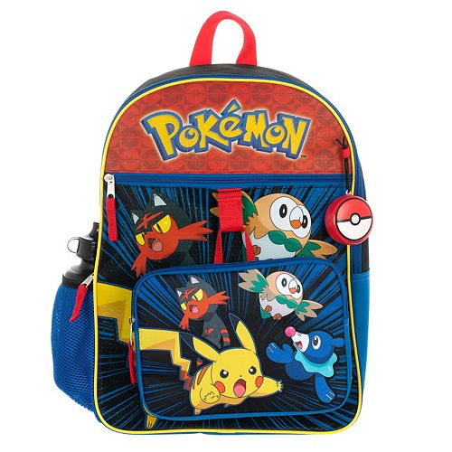 Pokemon 5 Piece Backpack Set