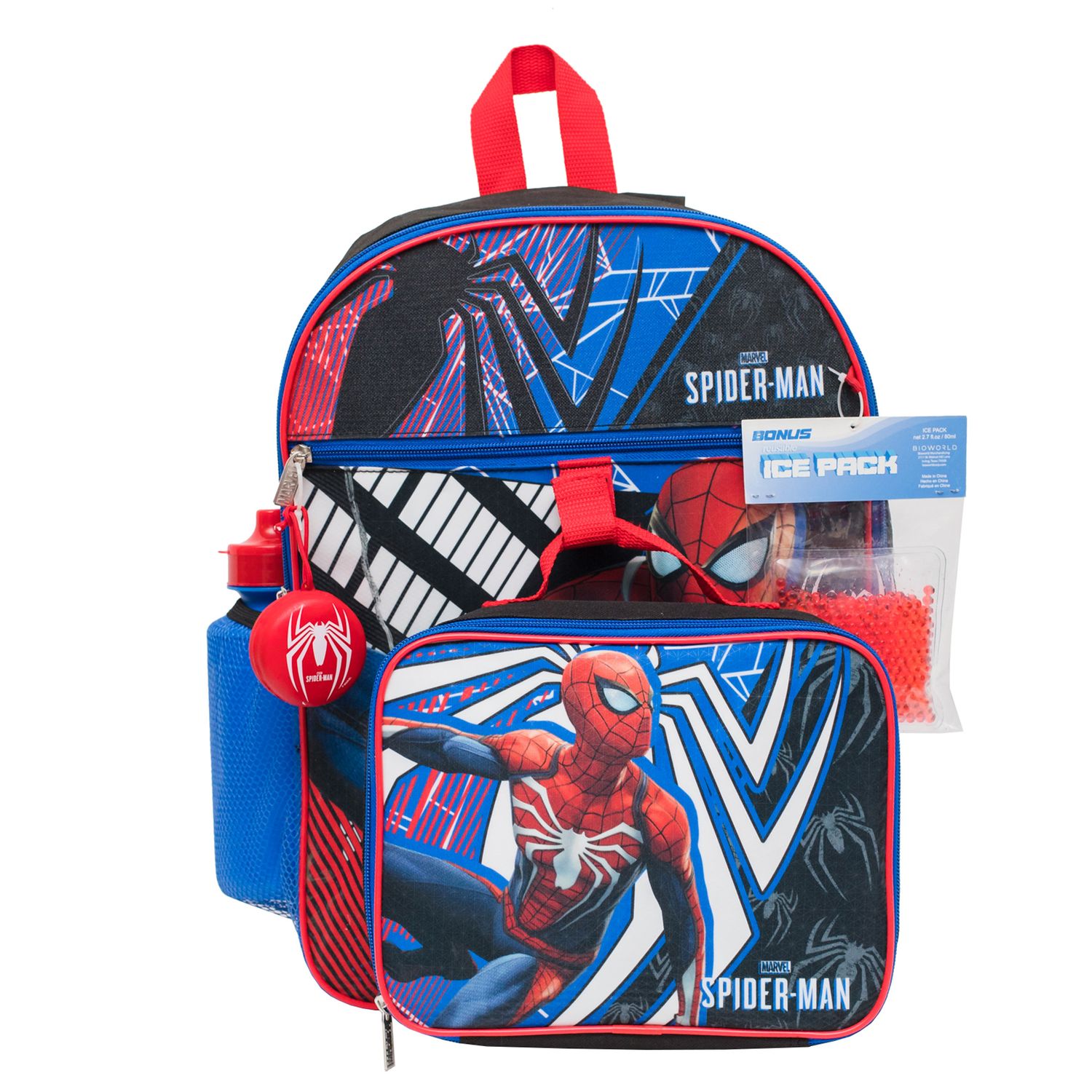 adidas marvel spider man backpack