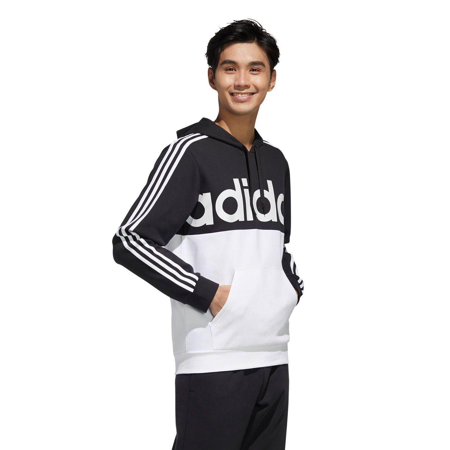 men's adidas essential pullover hoodie