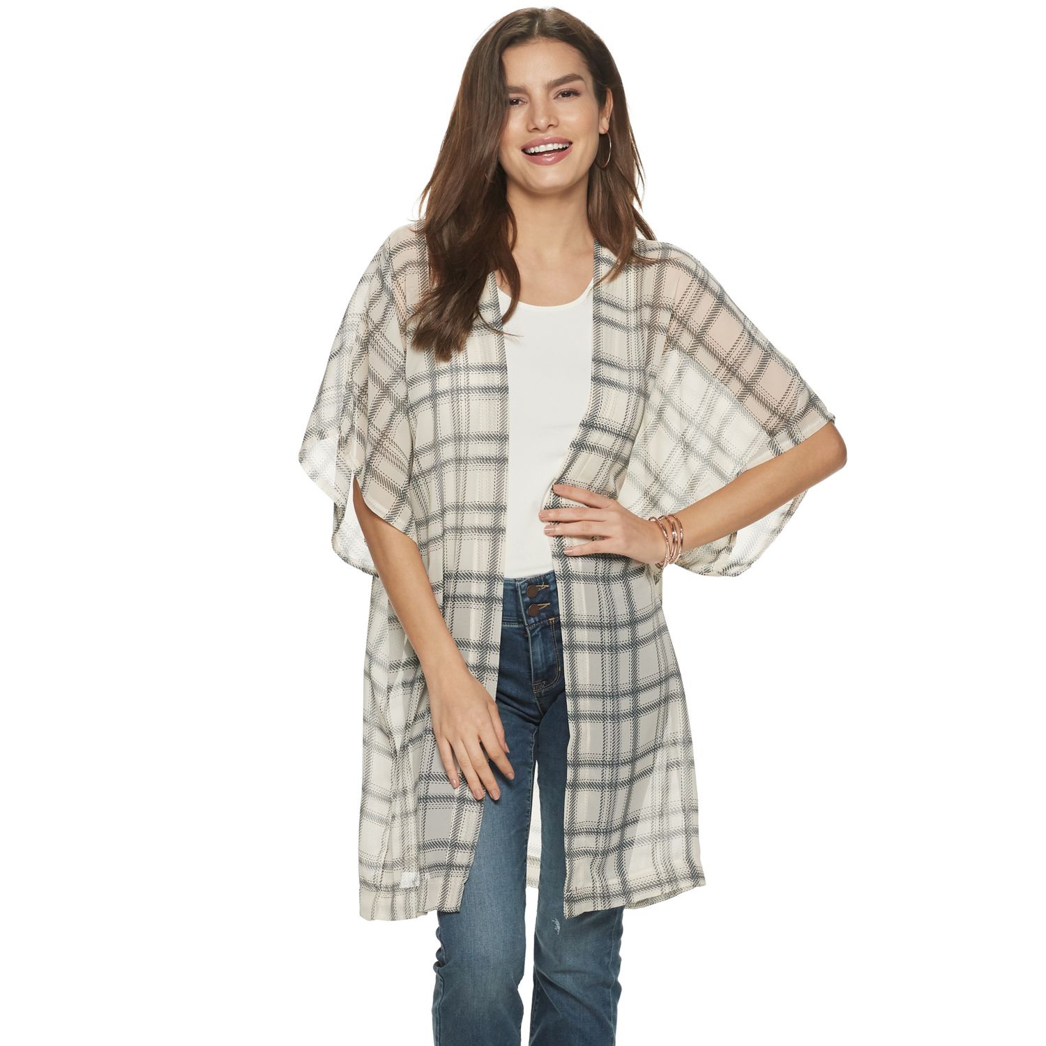 kohls kimono top
