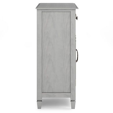 Simpli Home Connaught Traditional Entryway Storage Cabinet